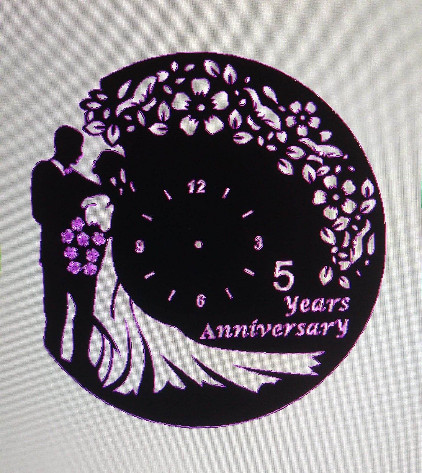 Decorative Anniversary Clock | Best Gift for Your Special One