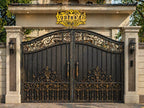 Elegant Metal Welcome Wall Hanging | Stylish Entrance Décor