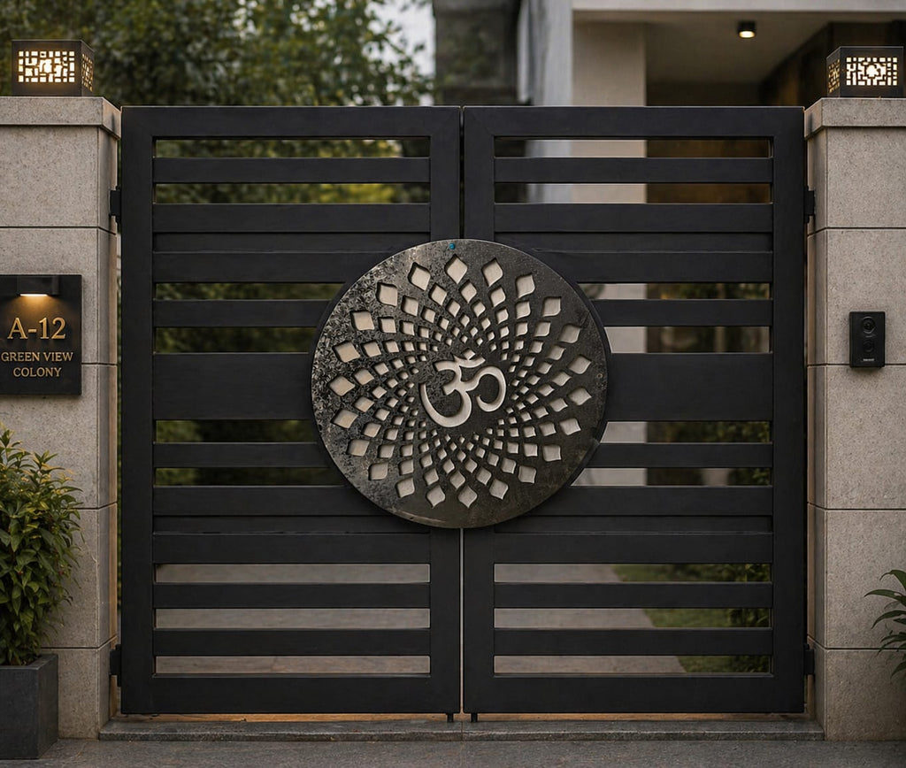 Om Metal Wall Art | Spiritual Mandala Wall Décor