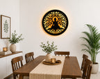 Modern Buddha Tree LED Wall Art