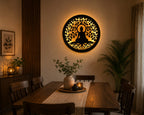 Modern Buddha Tree LED Wall Art
