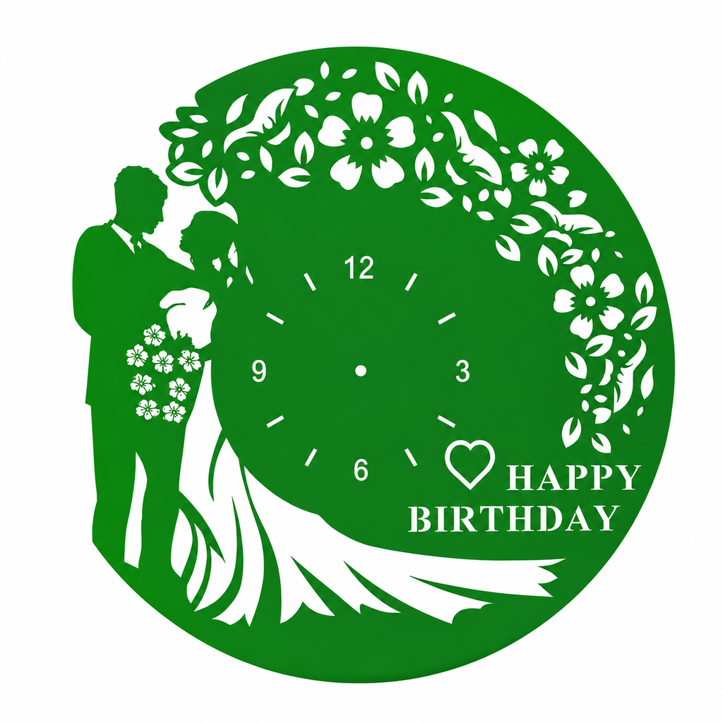 Decorative Birthday Clock | Happy Birthday | Perfect Gift