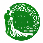 Decorative Birthday Clock | Happy Birthday | Perfect Gift