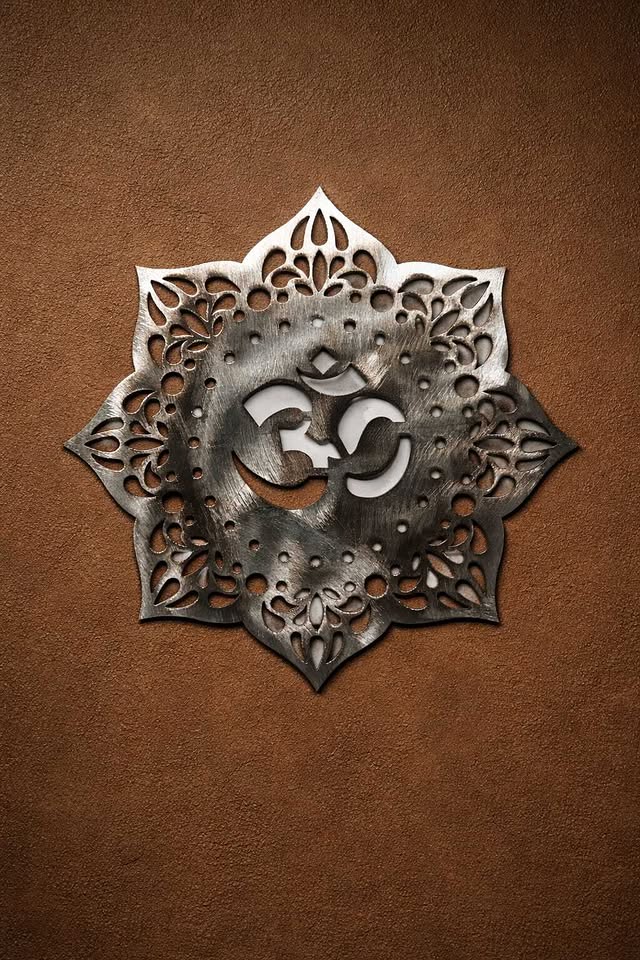 Om Metal Wall Art | Spiritual Wall Hanging Décor for Home & Temple
