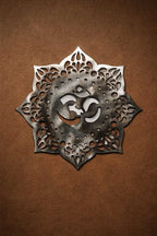 Om Metal Wall Art | Spiritual Wall Hanging Décor for Home & Temple