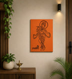 Radhe Krishna Metal Wall Art | Spiritual Home Décor