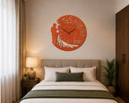 Radha Krishna Designer Wall Clock