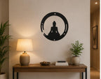 Buddha Metal Wall Hanging Decor