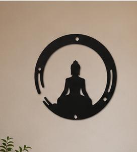 Buddha Metal Wall Hanging Decor